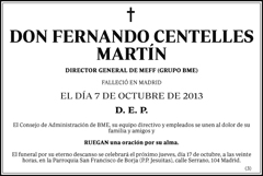 Fernando Centelles Martín